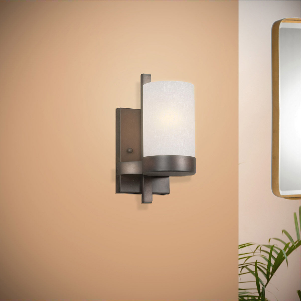 Signature 1 Light 5 inch Antique Bronze Wall Sconce Wall Light