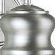 Signature 1 Light 10 inch Brushed Nickel Outdoor Wall Light