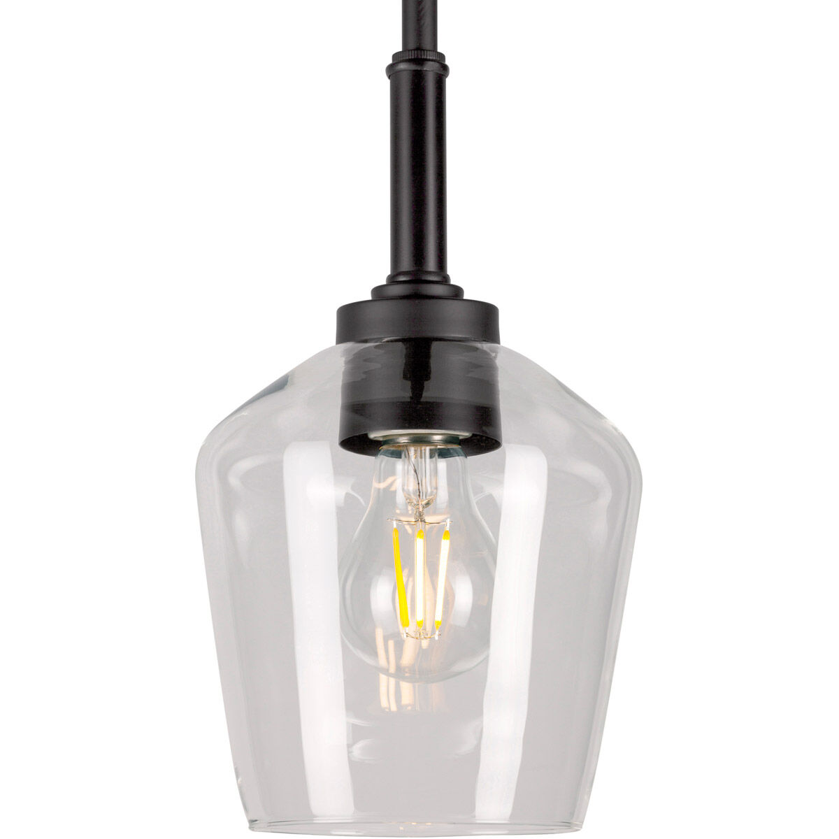 Chalice 1 Light 6 inch Black Pendant Ceiling Light