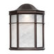 Signature 1 Light 10 inch Antique Bronze Outdoor Wall Light