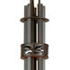 Signature 4 Light 20.5 inch Antique Bronze Bowl Pendant Ceiling Light