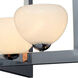 Signature 4 Light 27.5 inch Brushed Nickel Chandelier Ceiling Light