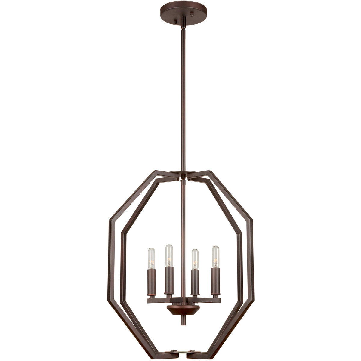 Aubrey 4 Light 18 inch Antique Bronze Foyer Pendant Ceiling Light