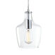 Milo 1 Light 7 inch Chrome Mini Pendant Ceiling Light