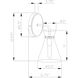 Beaker 1 Light 6 inch Black Wall Sconce Wall Light
