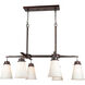 Aubrey 6 Light 26 inch Antique Bronze Chandelier Ceiling Light