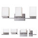 Ella 3 Light 21 inch Brushed Nickel Bath & Vanity Wall Light