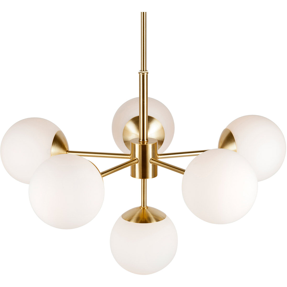 Farrell 6 Light 28 inch Soft Gold Chandelier Ceiling Light