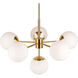 Farrell 6 Light 28 inch Soft Gold Chandelier Ceiling Light