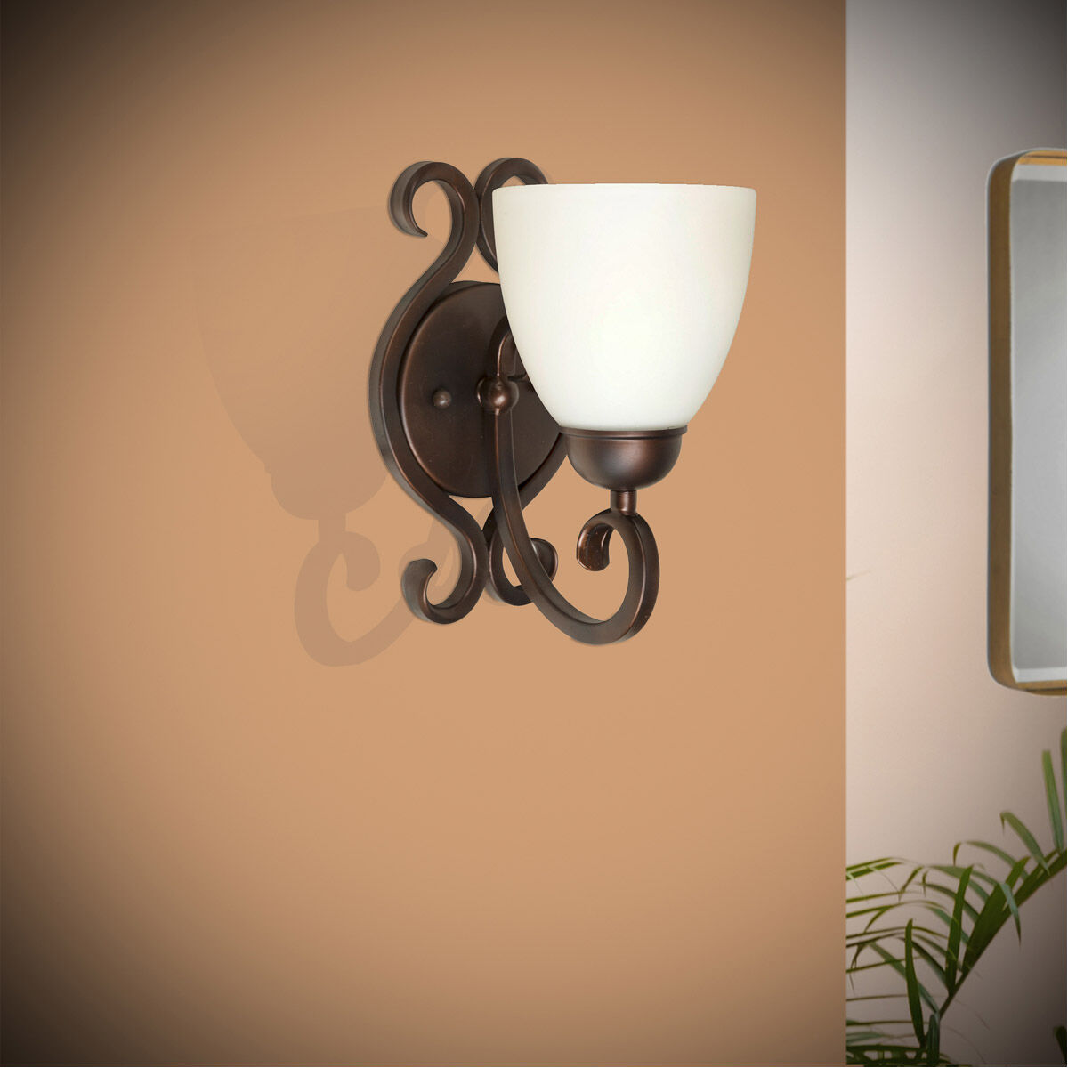 Signature 1 Light 5 inch Antique Bronze Wall Sconce Wall Light