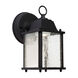 Signature LED 9 inch Black Outdoor Wall Light