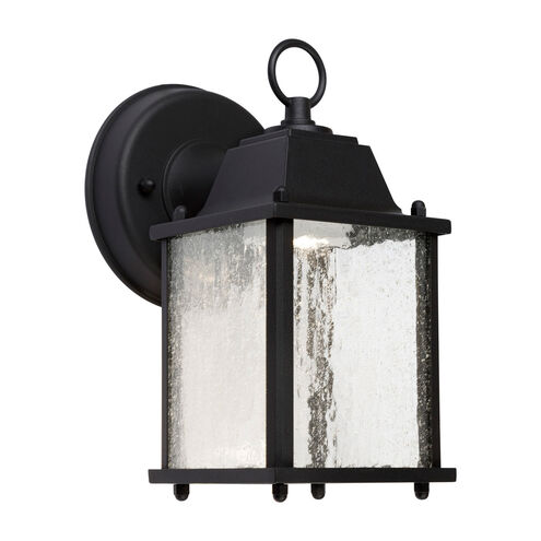 Signature LED 9 inch Black Outdoor Wall Light