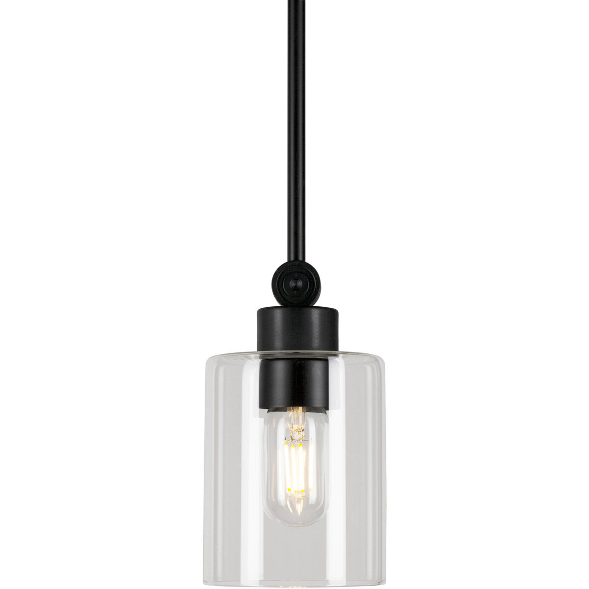 Jayden 1 Light 4.75 inch Black Pendant Ceiling Light
