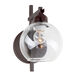 Signature 1 Light 6 inch Antique Bronze Wall Sconce Wall Light