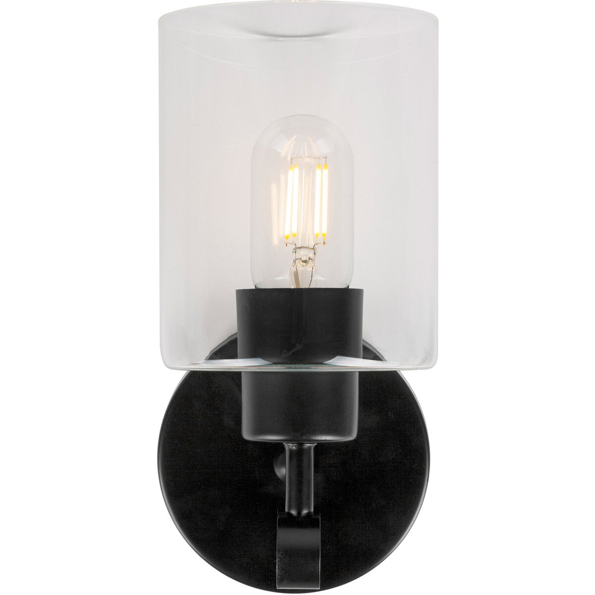 Jayden 1 Light 5 inch Black Wall Sconce Wall Light