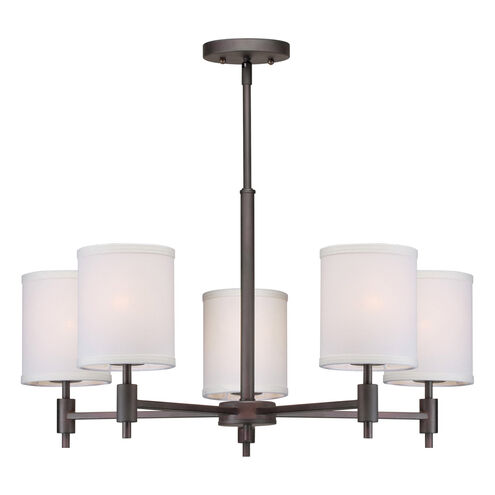 Signature 5 Light 25 inch Antique Bronze Chandelier Ceiling Light