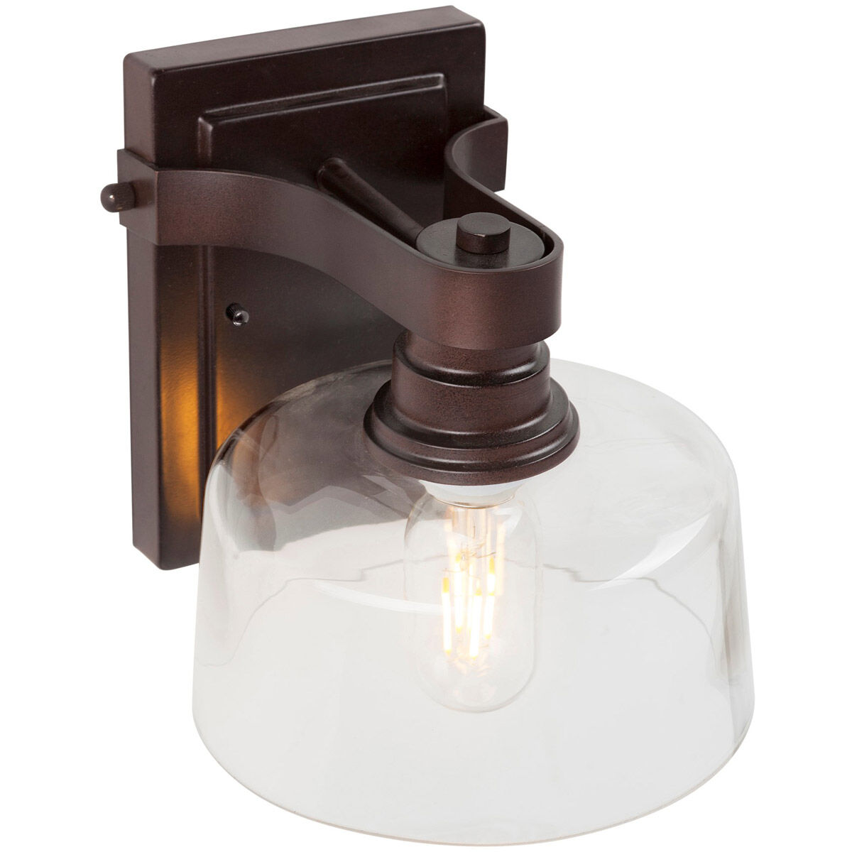 Acopa 1 Light 7 inch Antique Bronze Sconce Wall Light