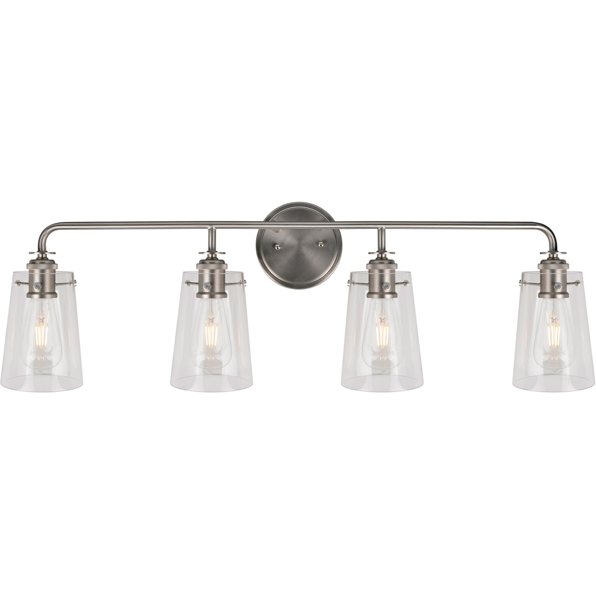 Ronna 4 Light 35 inch Brushed Nickel Bath & Vanity Wall Light