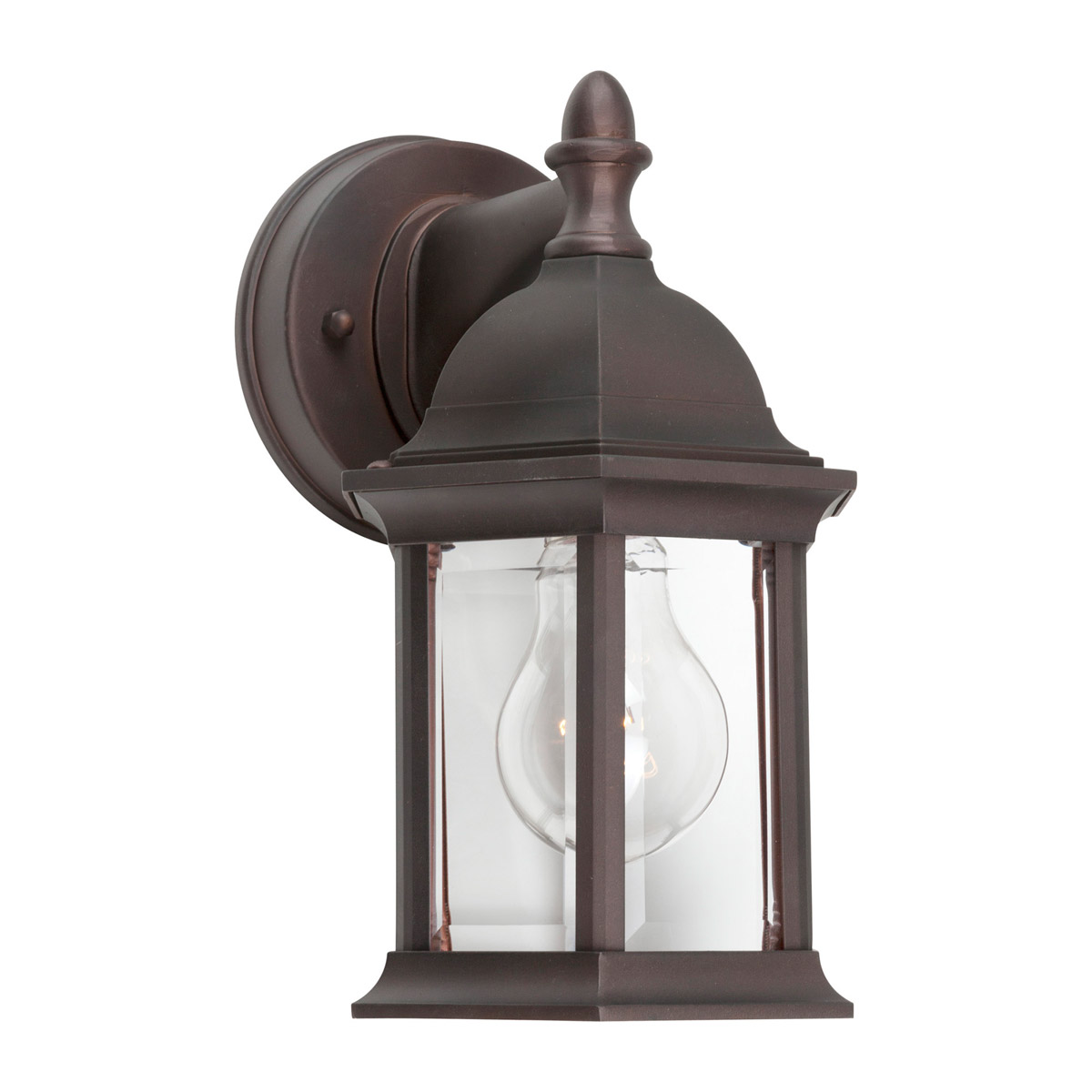 Signature 1 Light 10 inch Antique Bronze Outdoor Wall Light