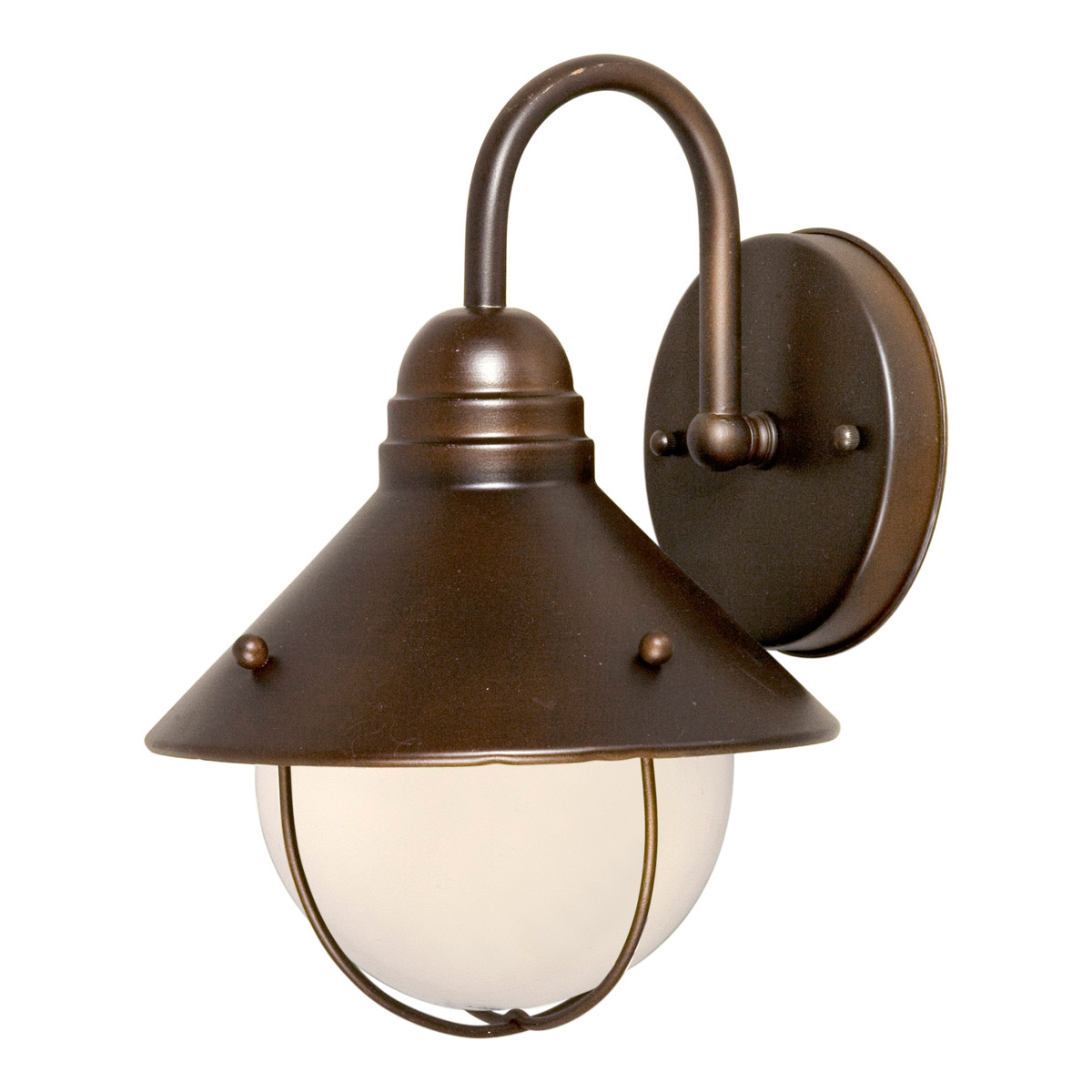 Signature 1 Light 12 inch Antique Bronze Outdoor Wall Light
