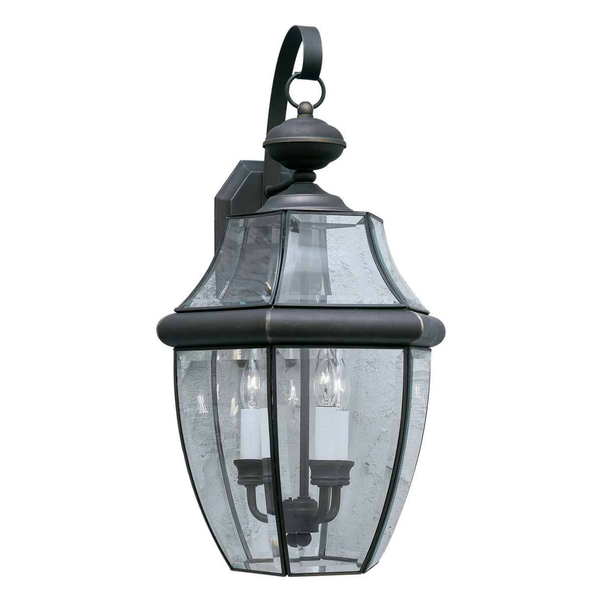 Signature 3 Light 23 inch Royal Bronze Outdoor Wall Light