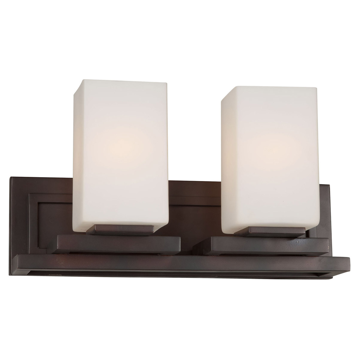 Signature 2 Light 16.5 inch Antique Bronze Vanity Light Wall Light