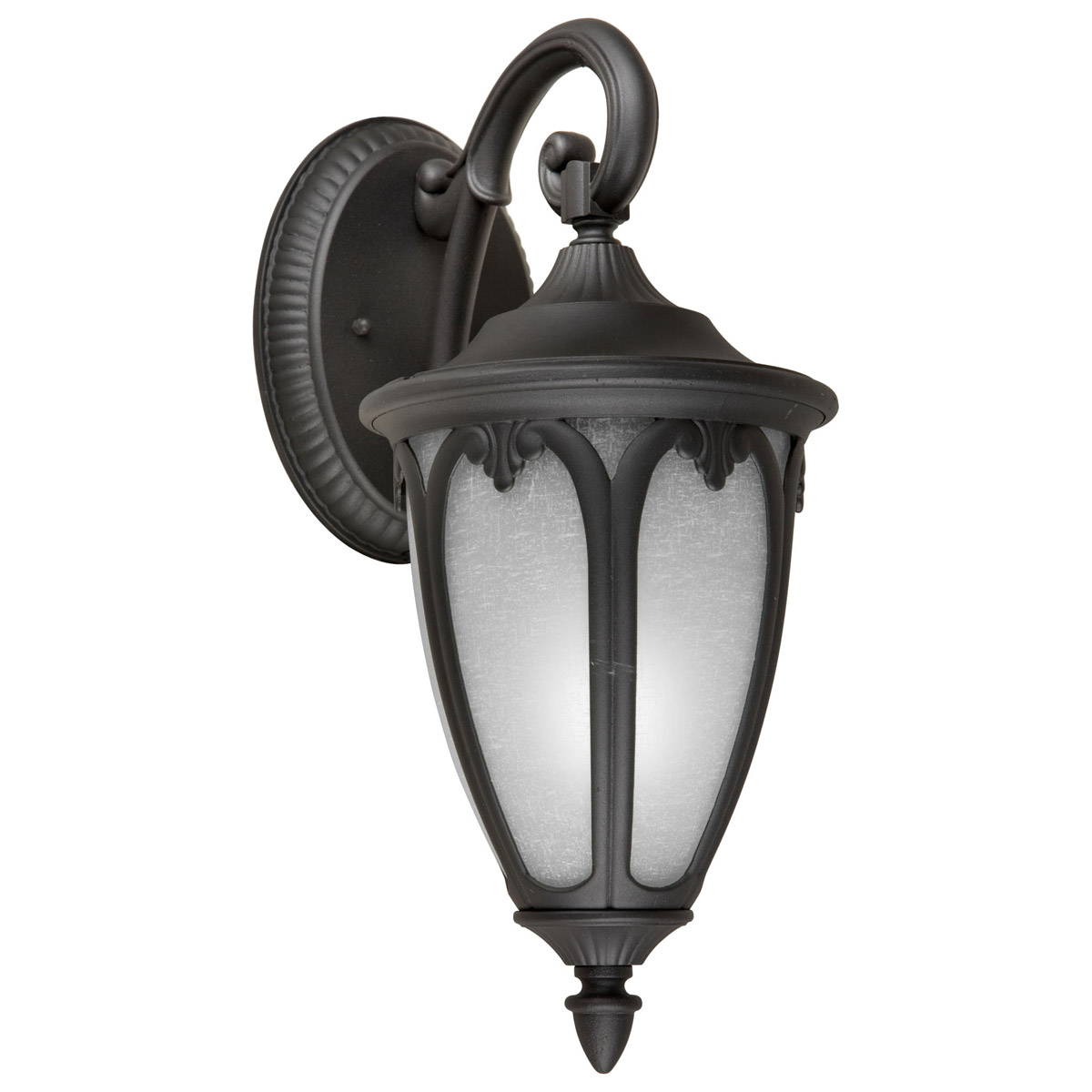Signature 1 Light 17.75 inch Black Outdoor Wall Lantern